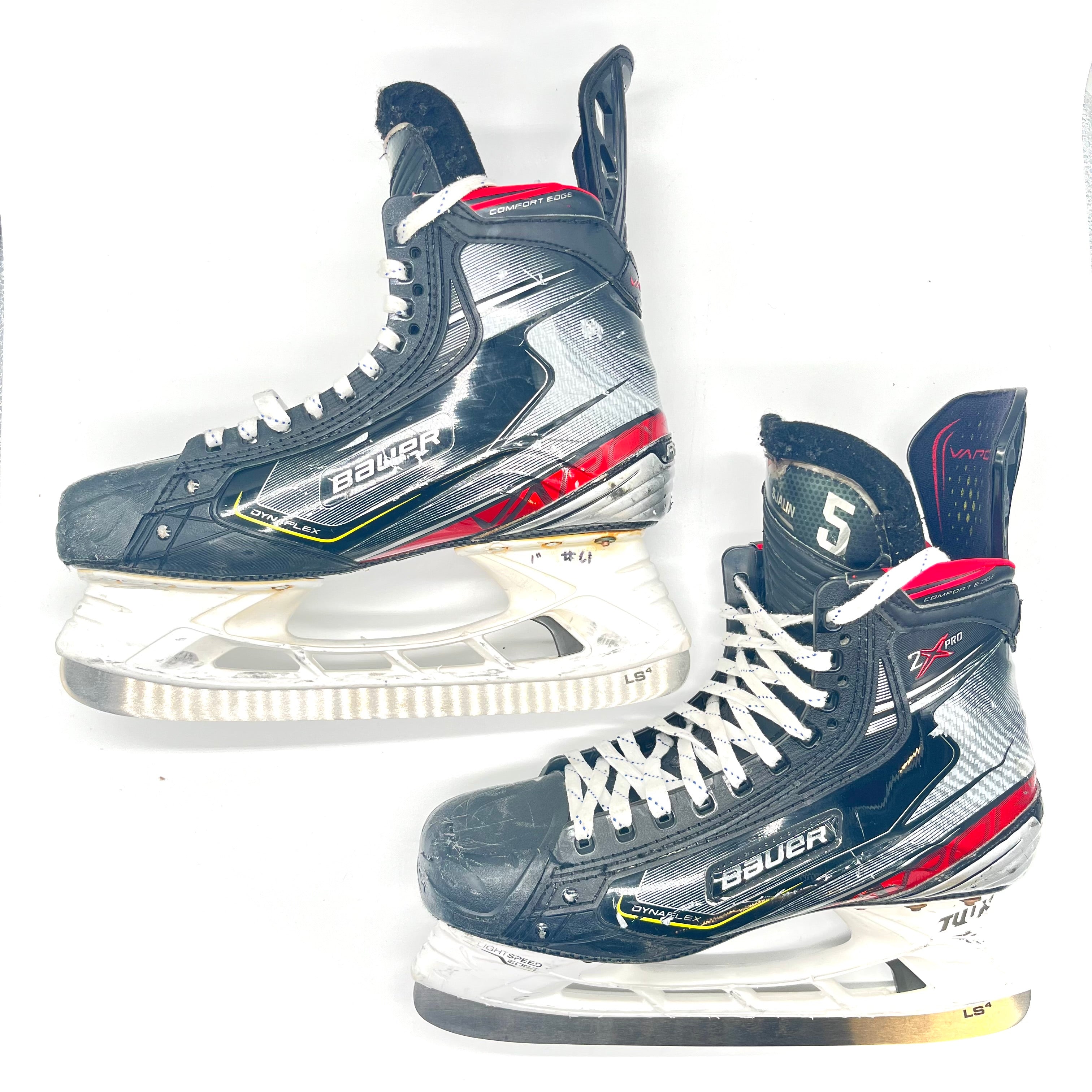 Bauer Vapor 2X Pro - Patins de hockey d'occasion NHL Pro Stock - Taille 9D